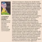 Il Piacere articolo sole 24 ore